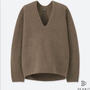 Uniqlo 3D Cocoon Wool Sweater